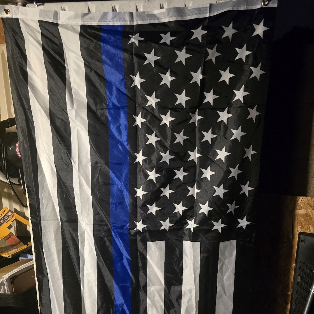 Back The Blue Flag